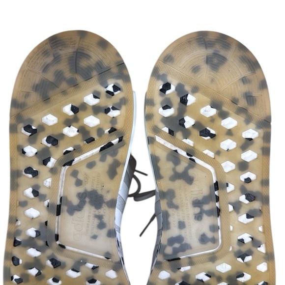 Adidas Originals NMD R1 White Black Speckled Camo #GZ4307 Shoes Men's Size 12 - Picture 14 of 15